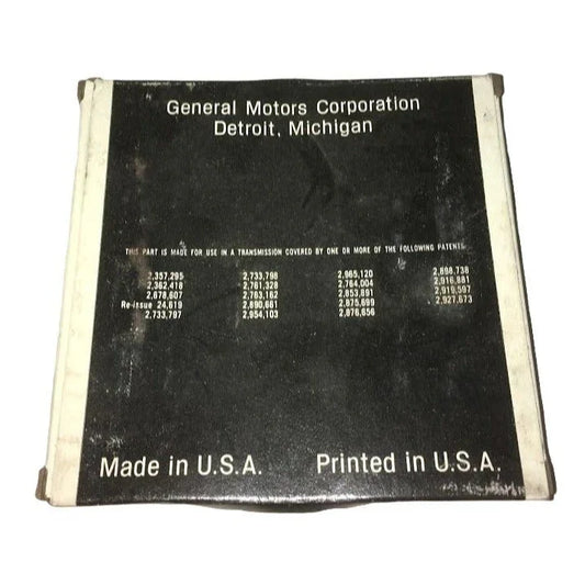 Genuine United Delco Discontinued GM Parts - 8628398 - Direct Clutch Ring - see photo - looks oxidized from storage/age General Motors Vinta GM A+ Stuff Rings