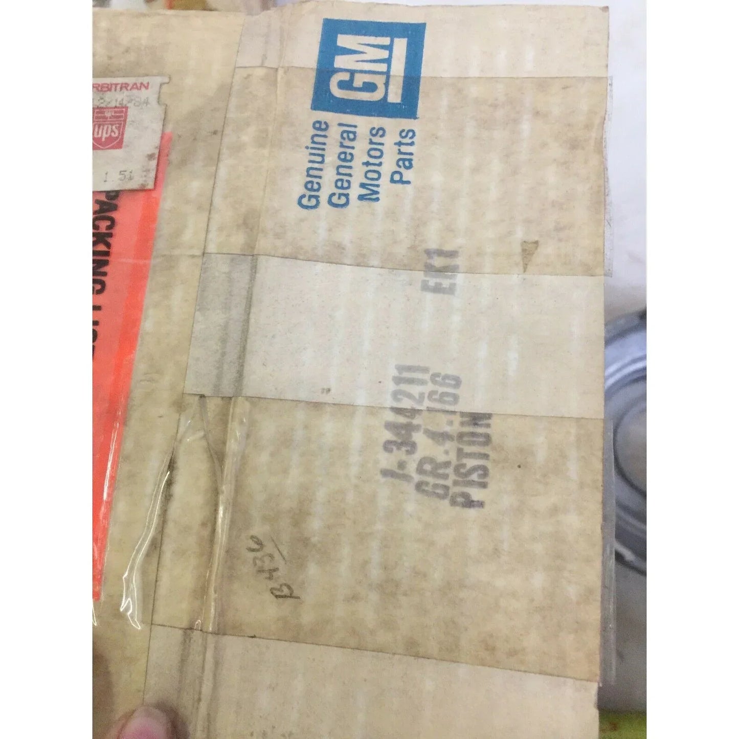 GENUINE Late 1970s GM Part TRANSMISSION CLUTCH PISTON 344211 Nib GM CHEVY CORVETTE A+ Stuff Tools