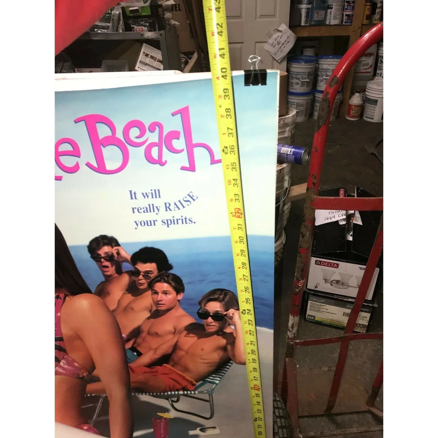 MIRACLE BEACH Movie Poster 1992 "It will 'RAISE' your Spirits" miracle beach A+ Stuff Posters, Prints, & Visual Artwork