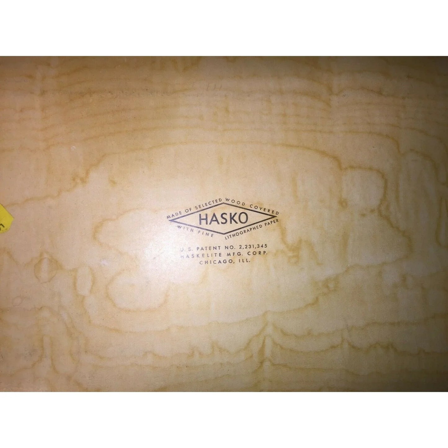 Set of 5 Vintage Natural Wood Serving Trays Breakfast Tray - Mallard Duck Art Hasko A+ Stuff Serving Trays