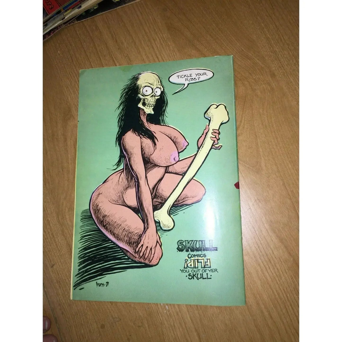 SKULL Comics No. 3 1971 Last Gasp UNDERGROUND COMIC Eco-Funnies A+ Stuff