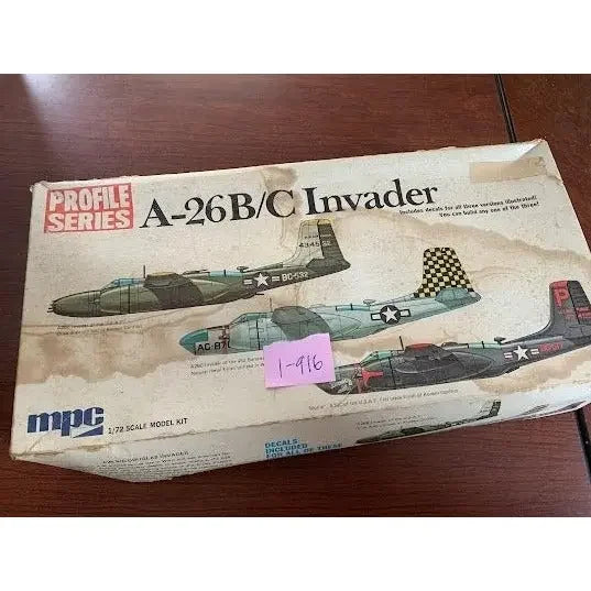 A-26B C Invader Model Air Plane new in damaged package - all pieces included shown A+ Stuff