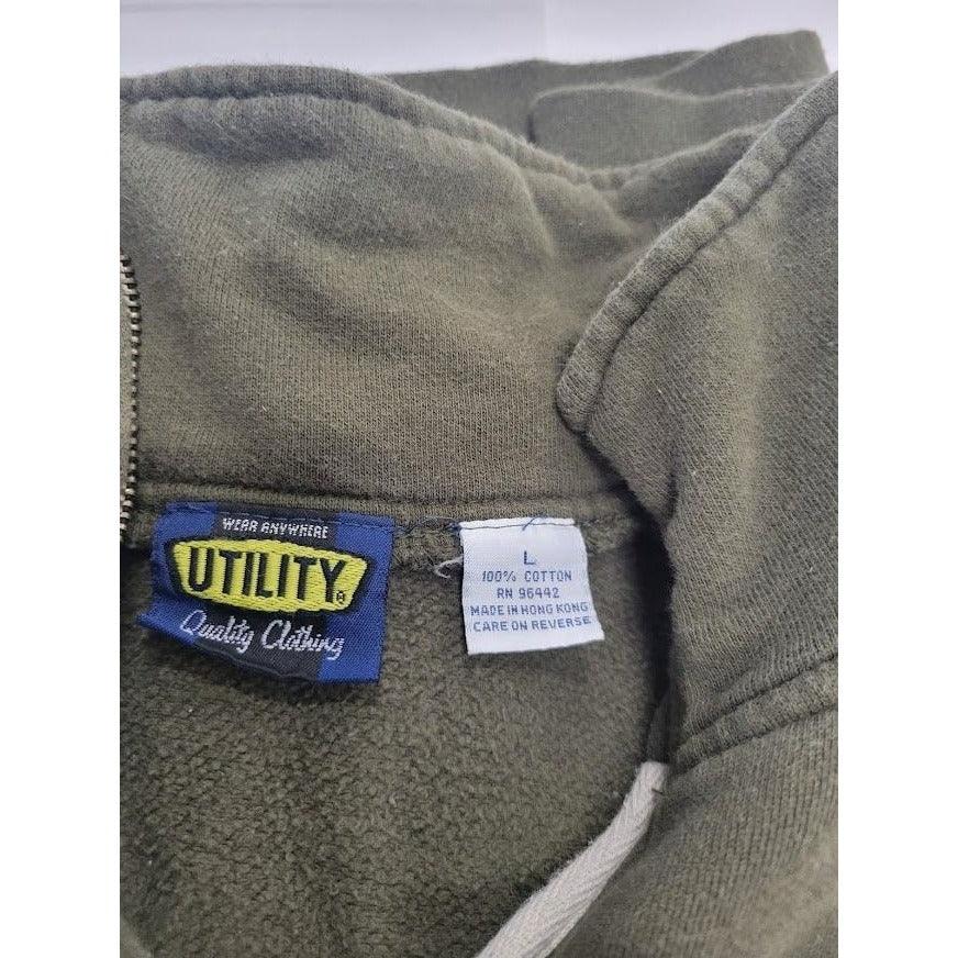 Old Navy Kids size large green pullover with white stripe on sleeves old navy A+ Stuff Shirts & Tops