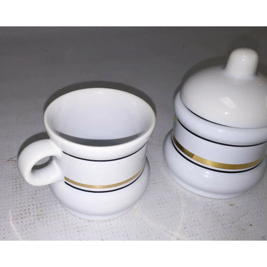 WAECHTERSBACH Tea Coffee Set Western Germany Mugs Cream Sugar Waechtersbach A+ Stuff Mugs