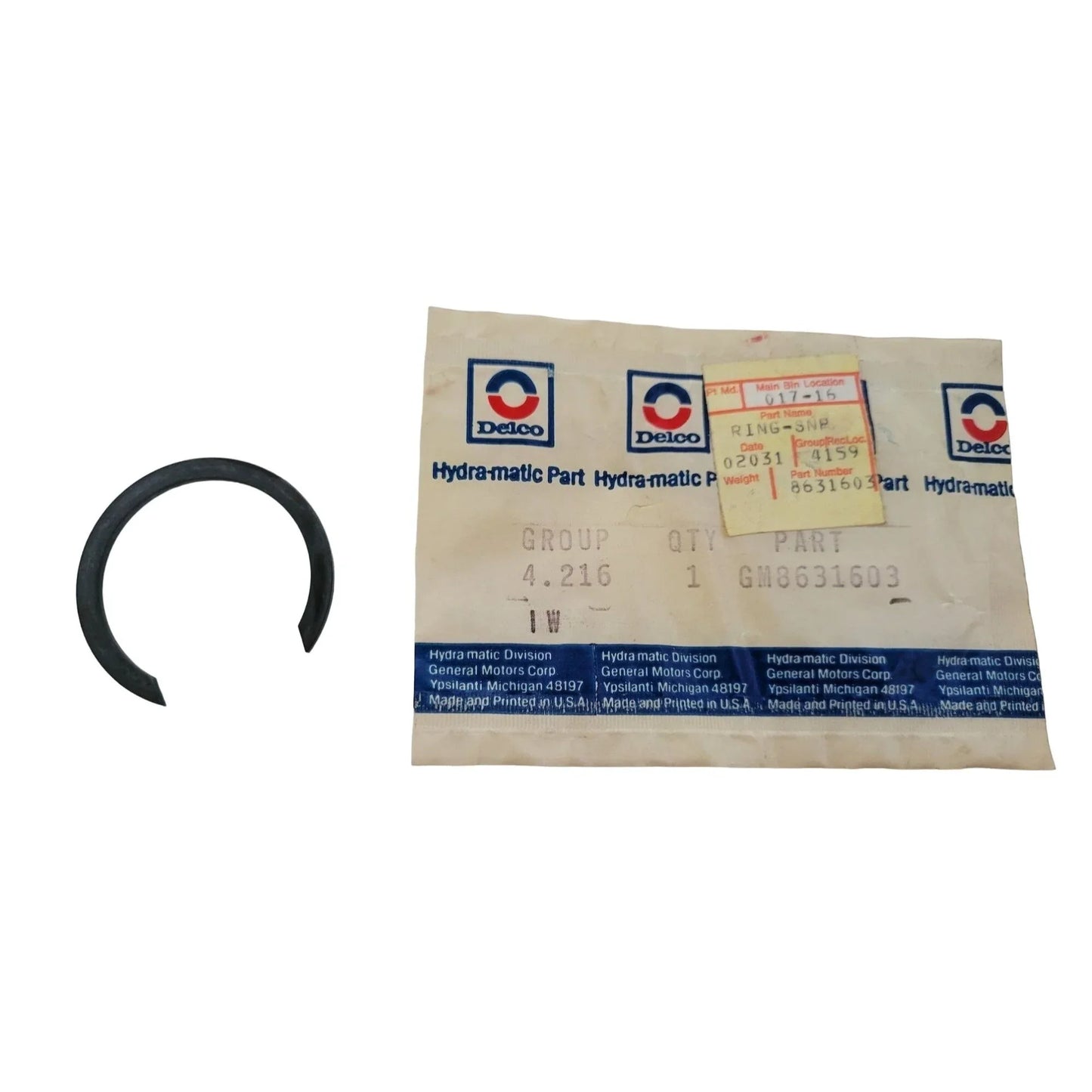 General Motors GM Replacement Auto part New old Stock #8631603 gm A+ Stuff