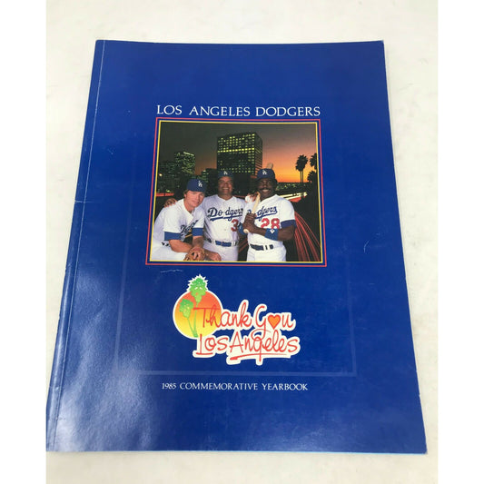 Los Angeles DODGERS Set 85-6 Yearbooks, Spring Training & Scorecard