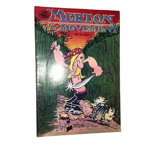 Vintage Merton of the Movement Vol No. 1 Nov-Feb 1971-72 - Underground Comix Comic Book Last Gasp Eco Funnies A+ Stuff