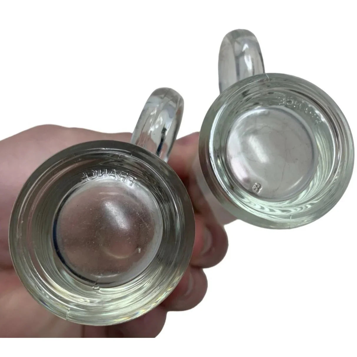 Unique Tall Shot glasses with Low Handles - Mug Double Shooters - Barware - Drinks - Liquor A+ Stuff A+ Stuff