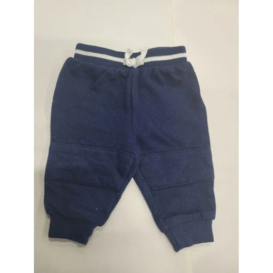 Cat and Jack Newborn Sweatpants - Navy and white - quilted knees cat & jack A+ Stuff Pants