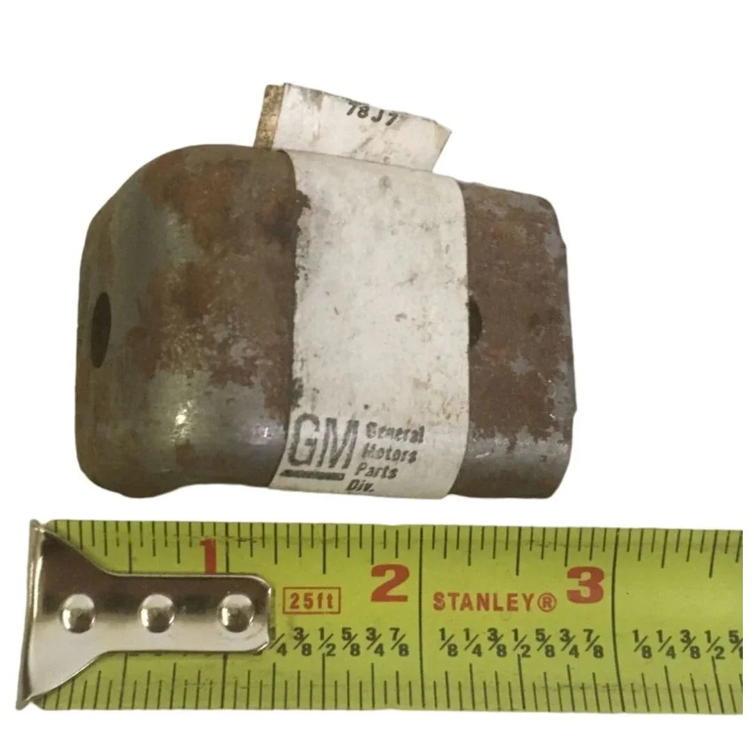 Genuine NOS GM vintage Delco Auto Part no 10008011 - BRACKET (FRT and RR BPR ENGY ABS) GR 7.840 - Discontinued General Motors OEM Part Delco - General Motors A+ Stuff