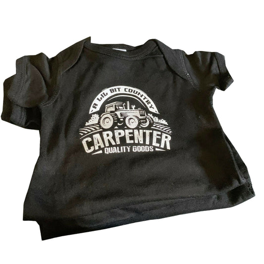 'LIL' BIT COUNTRY - Baby One Piece w snap closure Infant Creeper