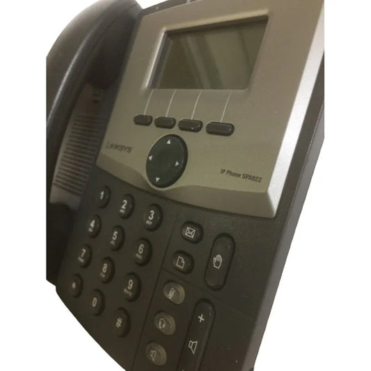 Linksys SPA922 IP Phone - Business Series - Desktop Handset - previously used - no cords or instructions included LINKSYS A+ Stuff Corded Phones