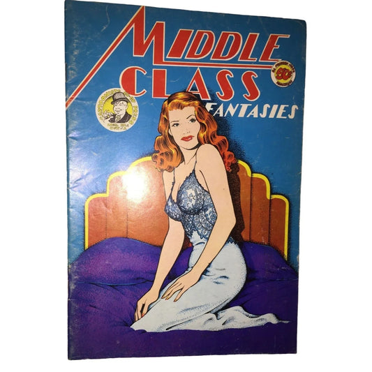 Middle Class Fantasies Vintage Underground Comix Comic Book - 1973 Jerry Lane Cartoonists Co-Op Press A+ Stuff