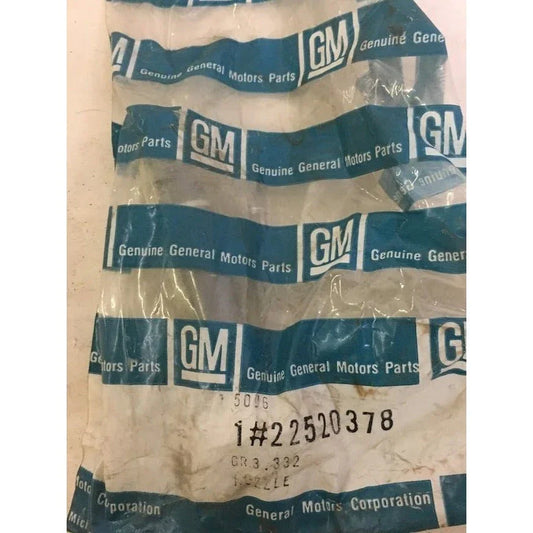 Genuine GM Part - No 22520378 - Fuel Injector NOZZLE - GR 3.332 - new in package - 1979 models vintage discontinued General Motors Parts GM A+ Stuff Tools