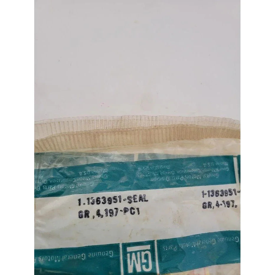 Genuine GM Auto Part SEAL # 1363951 GR 4.197 - NOS - Vintage discontinued General Motors Replacement Auto Part gm A+ Stuff Tools