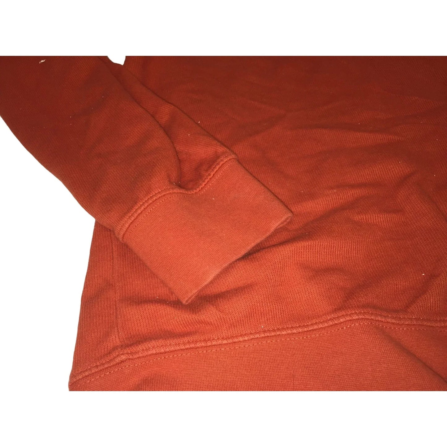 Izod Orange and Gray 1/4 Zip Collared Sweater - Mens size M Izod A+ Stuff