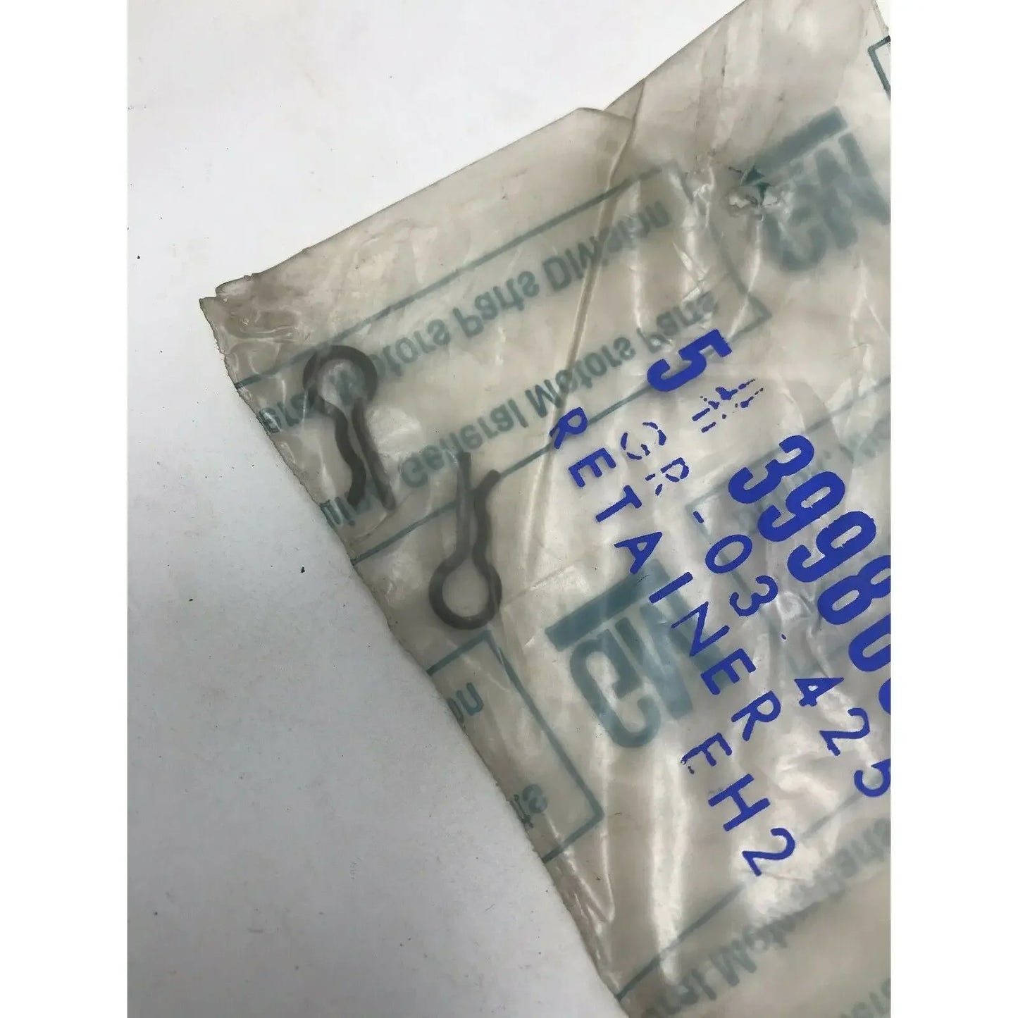 GM Part No 3998634 REATINER (Clip) Accel Lvr Rod - New Old Stock General Motors, GM, AC Delco