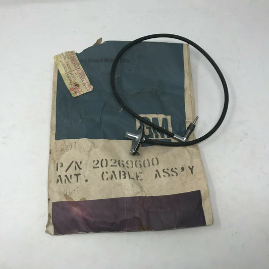 Genuine GM Part 20269600 LEAD (Antenna Cable Assy) NOS Vtg Auto GM A+ Stuff Tools