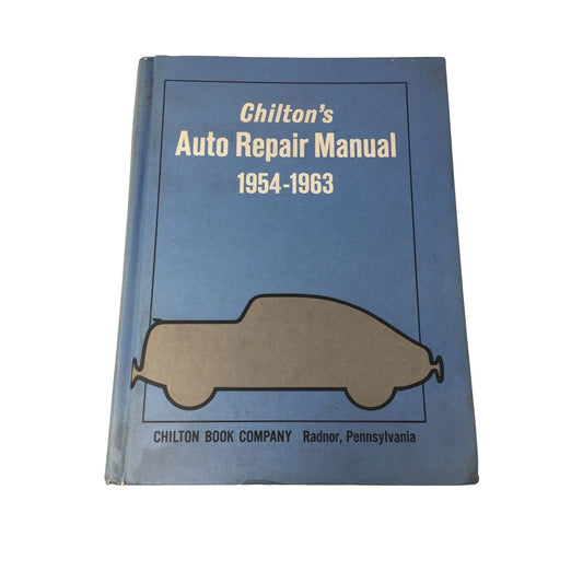 Chilton's Auto Repair Manual 1954-1963 - Vintage mechanics Reference Chiltons A+ Stuff