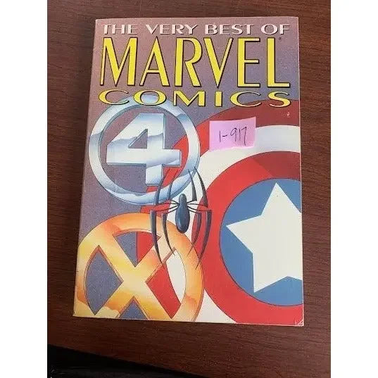 The Very Best of Marvel Comics - Comic Collection - Vintage Book - paperback A+ Stuff