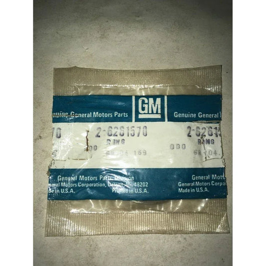 Genuine General Motors part no. 6261570 RING - 2 Rings Included (as shown) vintage discontinued General Motors Replacement Auto Part - NOS GM A+ Stuff Rings