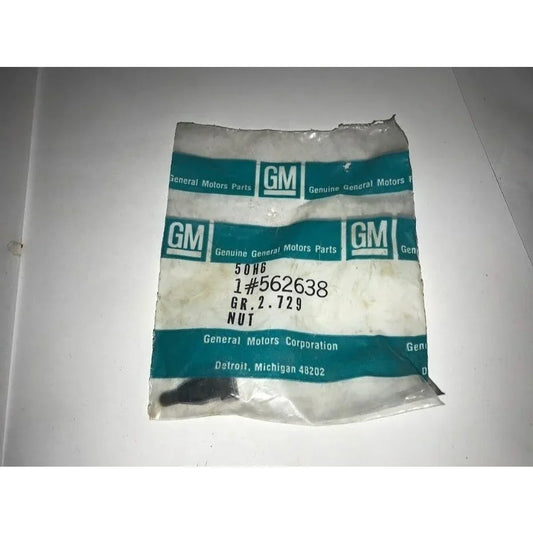 Genuine GM Part - No 562638 - NUT - new in open package - vintage discontinued vintage General Motors replacement auto Parts GM A+ Stuff Nuts & Bolts