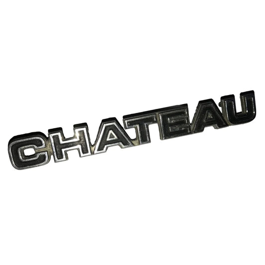 Vintage Chateau Auto Patch Emblem - Chevy Chevelle Type "CHATEAU" - Decal for auto part GM CHEVY CORVETTE A+ Stuff