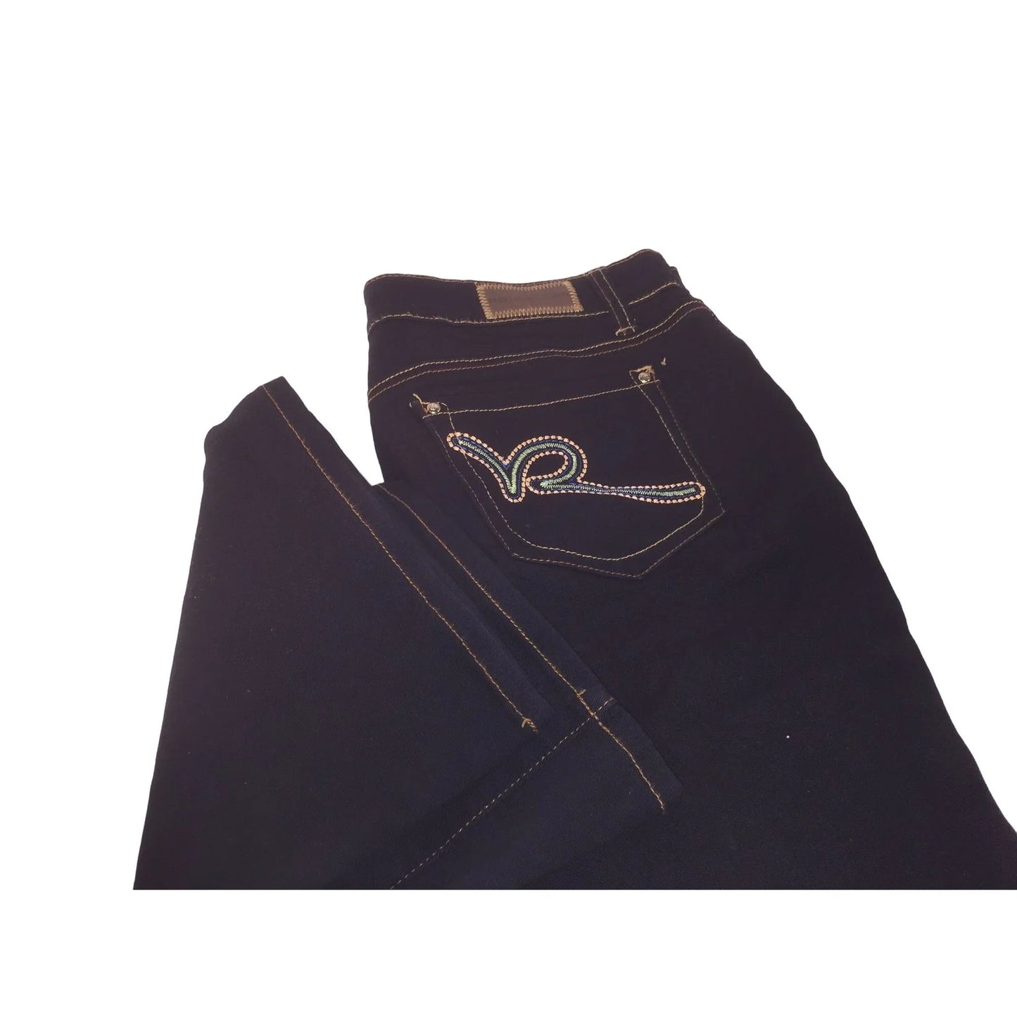 Vintage RocaWear Denim Jeans - Embroidered Pockets ( White threads) RocaWear A+ Stuff