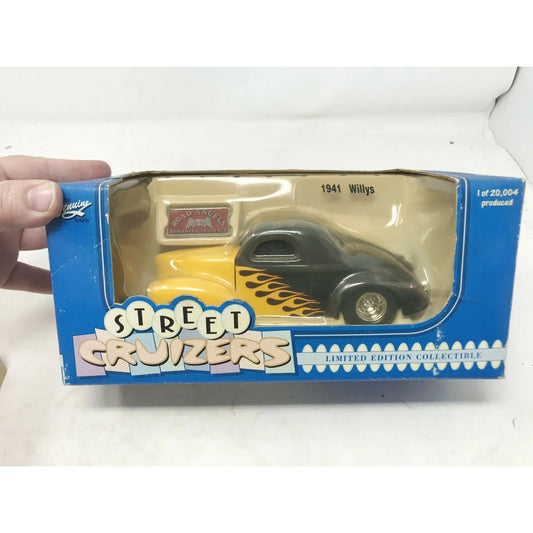 STREET CRUIZERS Classic American 1941 WILLYS w ROAD ANGELS sign Liberty Classics A+ Stuff Toy Cars