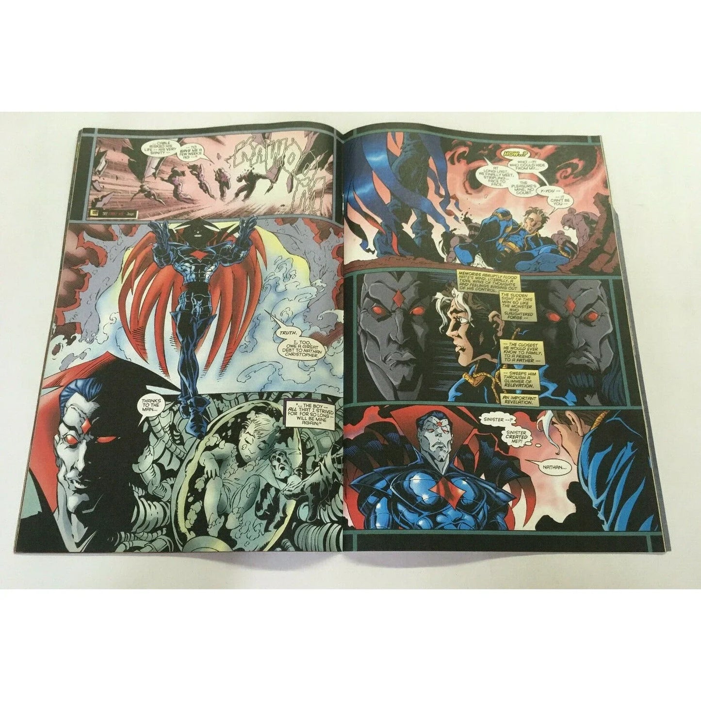 Classic and Uncanny X-Men X-Man Lot of Comic Books - Marvel Comics Marvel Comics A+ Stuff comic books