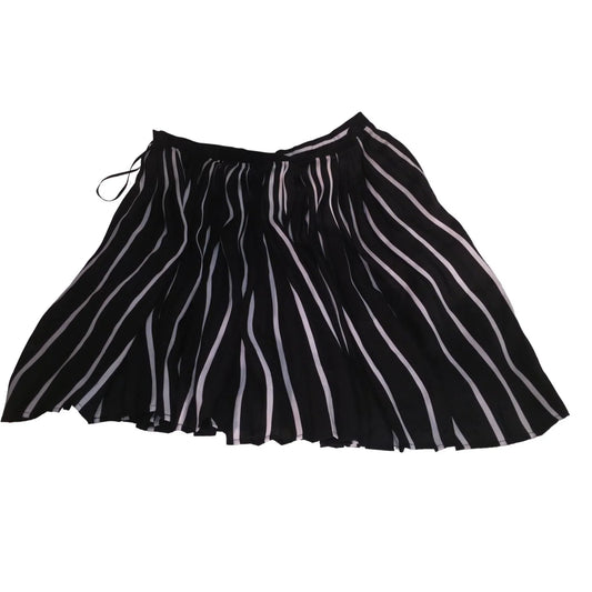 BEDO Femme Black and white stripe skirt - womens size medium BEDO Femme A+ Stuff