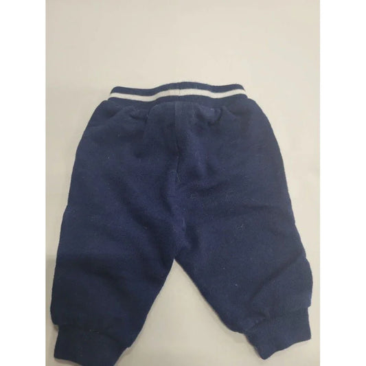 Cat and Jack Newborn Sweatpants - Navy and white - quilted knees cat & jack A+ Stuff Pants
