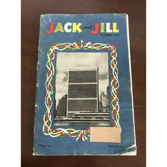 Jack and Jill Children's Magazine - October1952 - Stories, Games and Activities