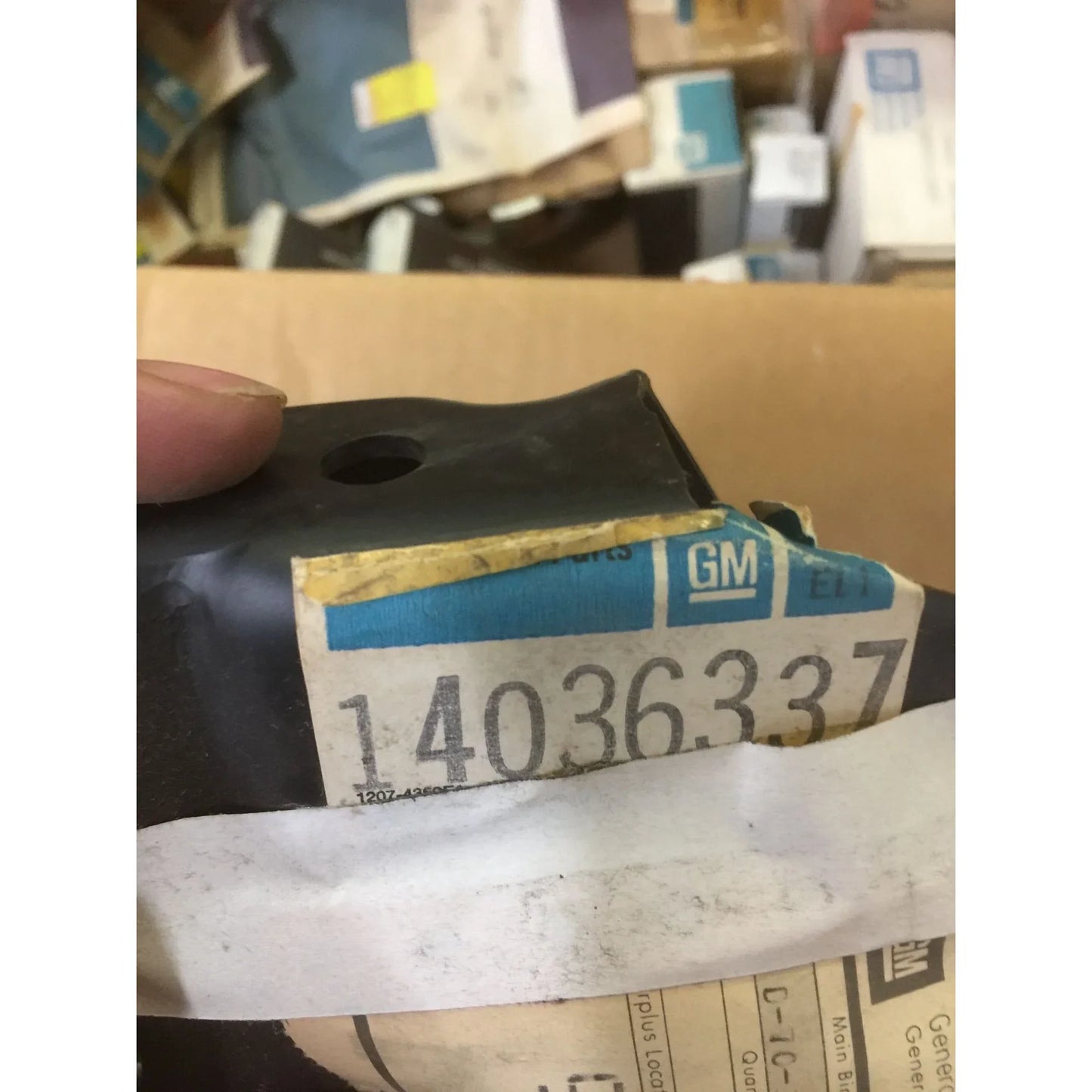 Genuine General Motors BRACKET (Trans MT Frt) Part No. 14036337 Vintage GM Part NOS General Motors A+ Stuff Brackets & Reinforcement Braces