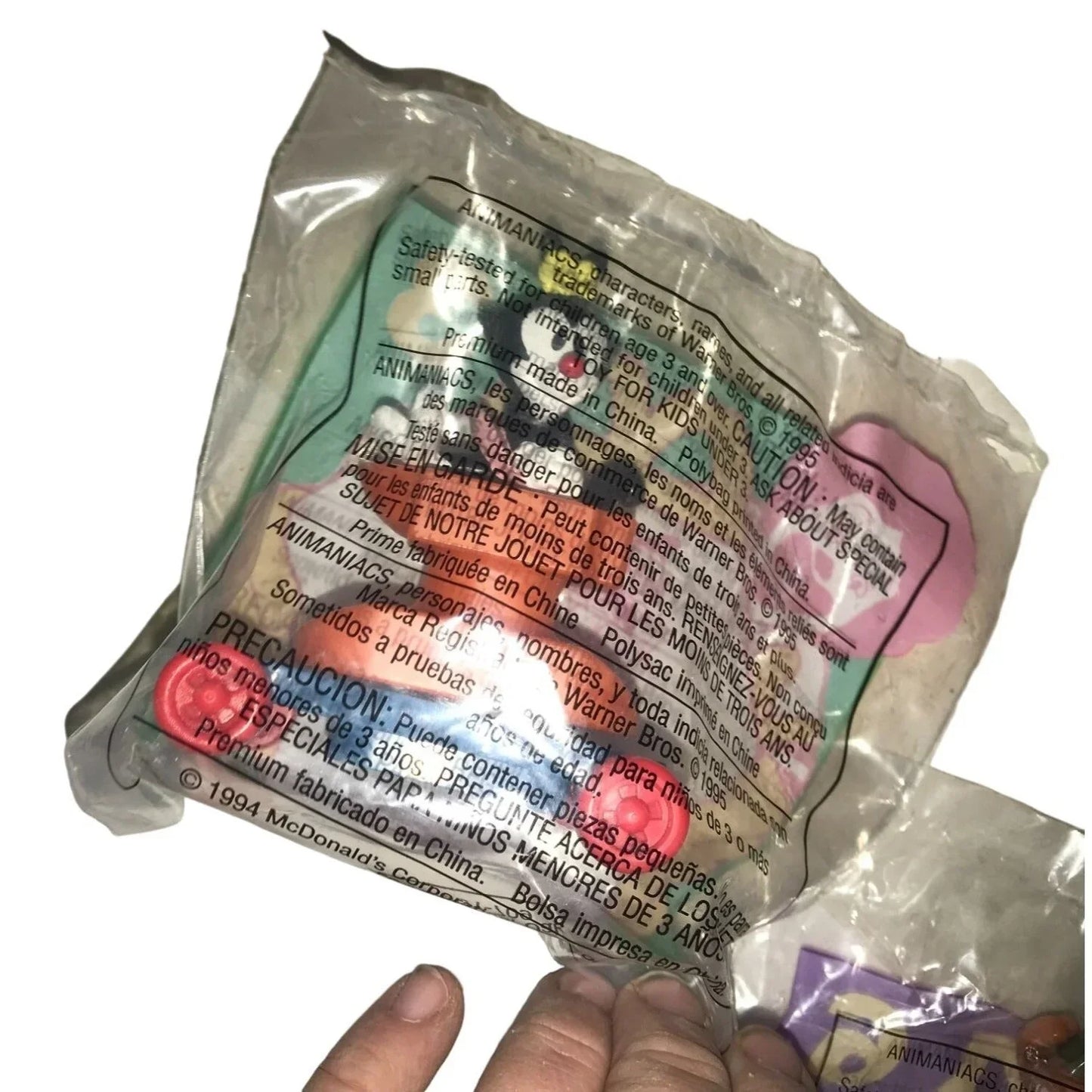 Animaniacs Set of 3 Mcdonalds Happy Meal Toys - kids restaurant toys Animanniacs A+ Stuff