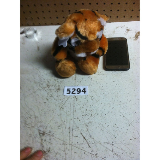 "TUGS" the TIGER by RUSS small Plush Tiger with Bowtie 6" Tall