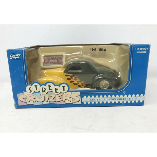 STREET CRUIZERS Classic American 1941 WILLYS w ROAD ANGELS sign Liberty Classics A+ Stuff Toy Cars