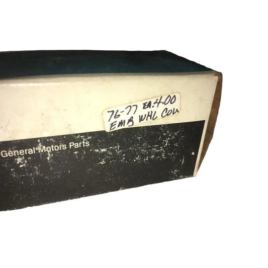 GM Wheel Column Emblems (2 in 1 box) General Motors Part no. 416573 - Vintage GM OEM Replacement Part - New Old Stock 2 emblems included in GM A+ Stuff Vehicle Emblems & Hood Ornaments