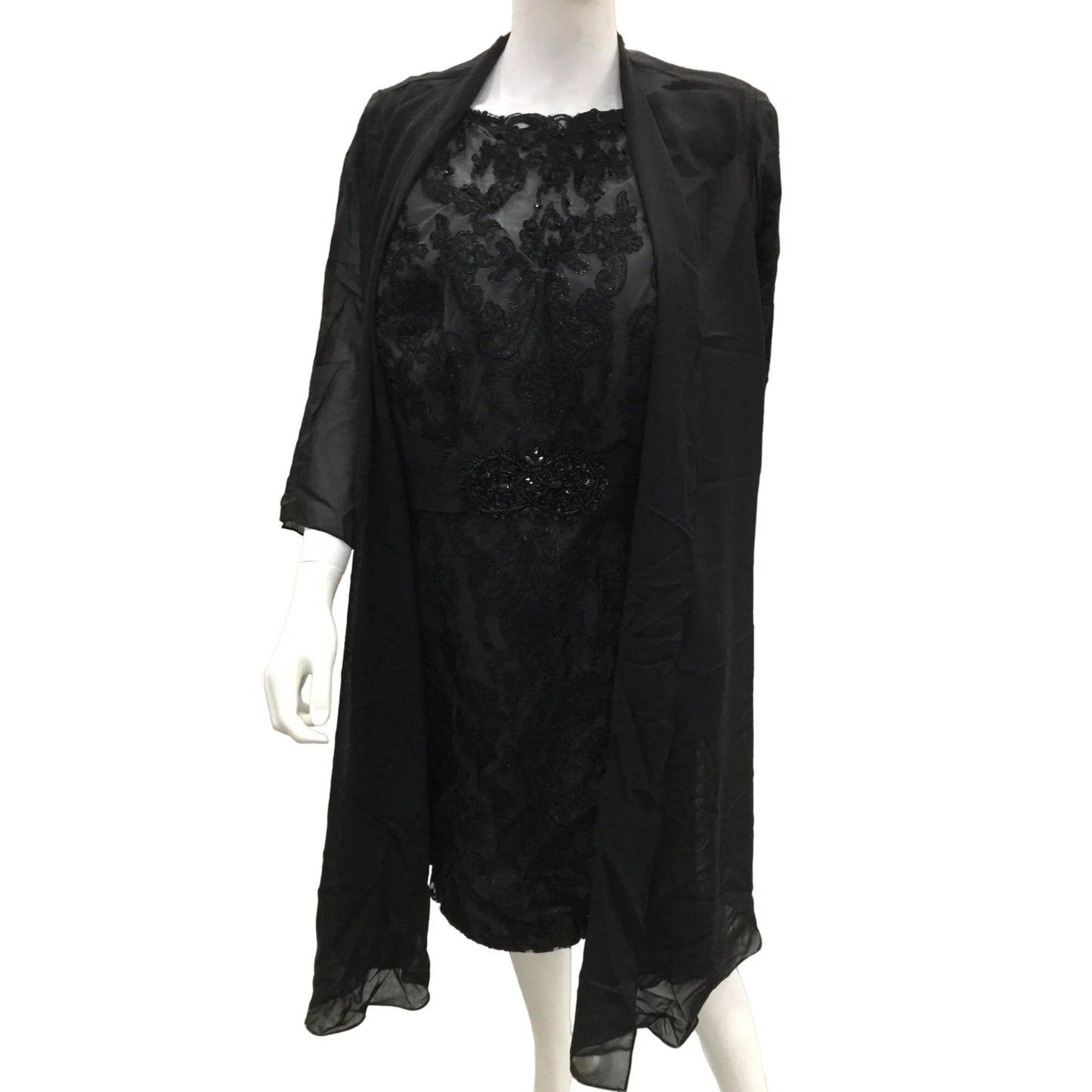 Women's Lace Mother of The Bride Groom Dress with Jacket xuzey A+ Stuff