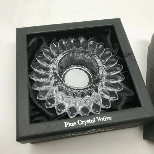 Decor Lighting Crystal Votive Set Studio by Studio Silversmiths Studio Silversmiths