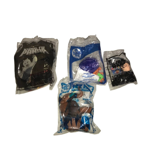 Set of 5 McDonalds Happy Meal Toys - Kung Fu Panda, Annikin Skywalker, Ice Age & American Idol McDonalds A+ Stuff