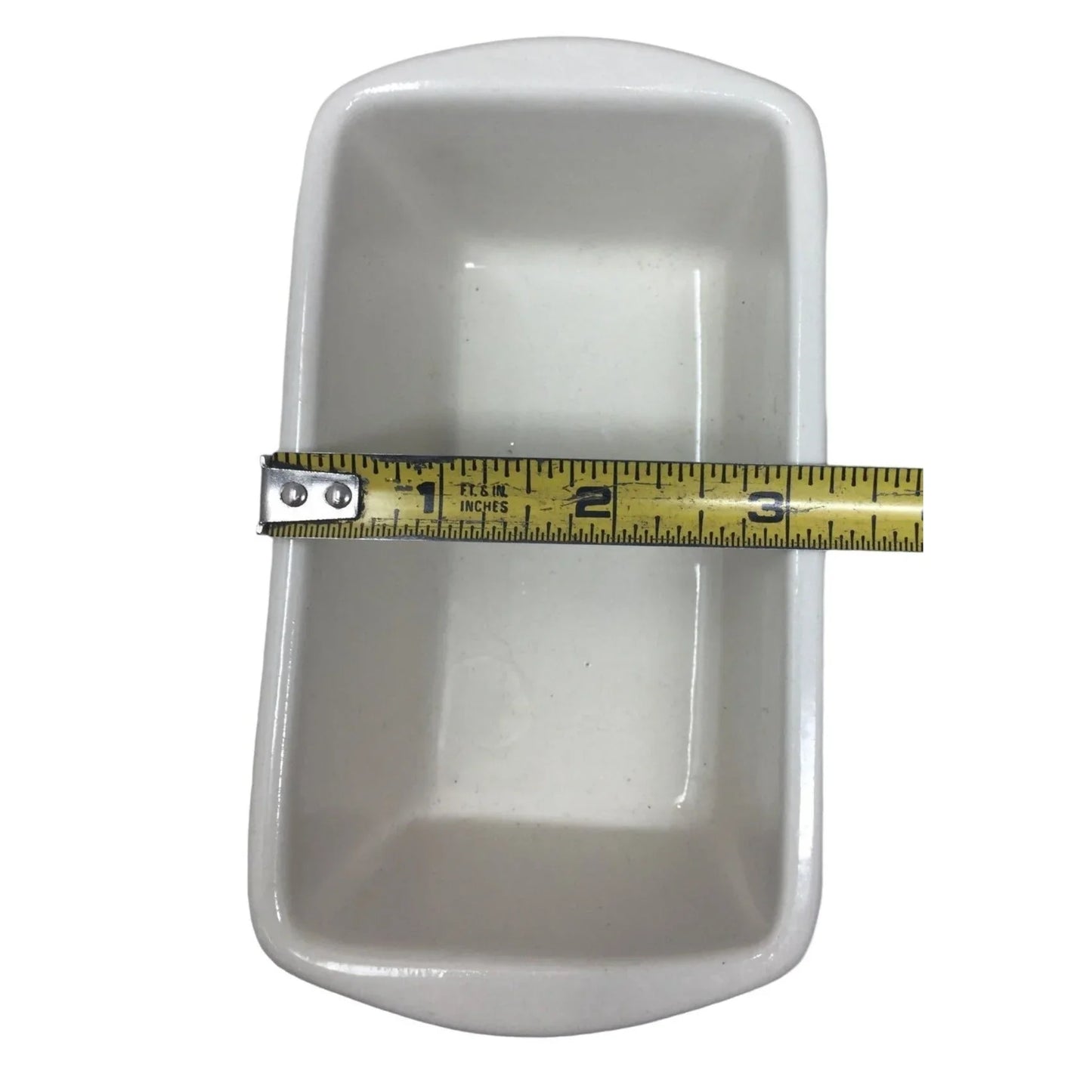 Fun Festive Holiday Loaf Pan or Side Serving Dish - LET IT SNOW with line of Snowmen CENTURY A+ Stuff