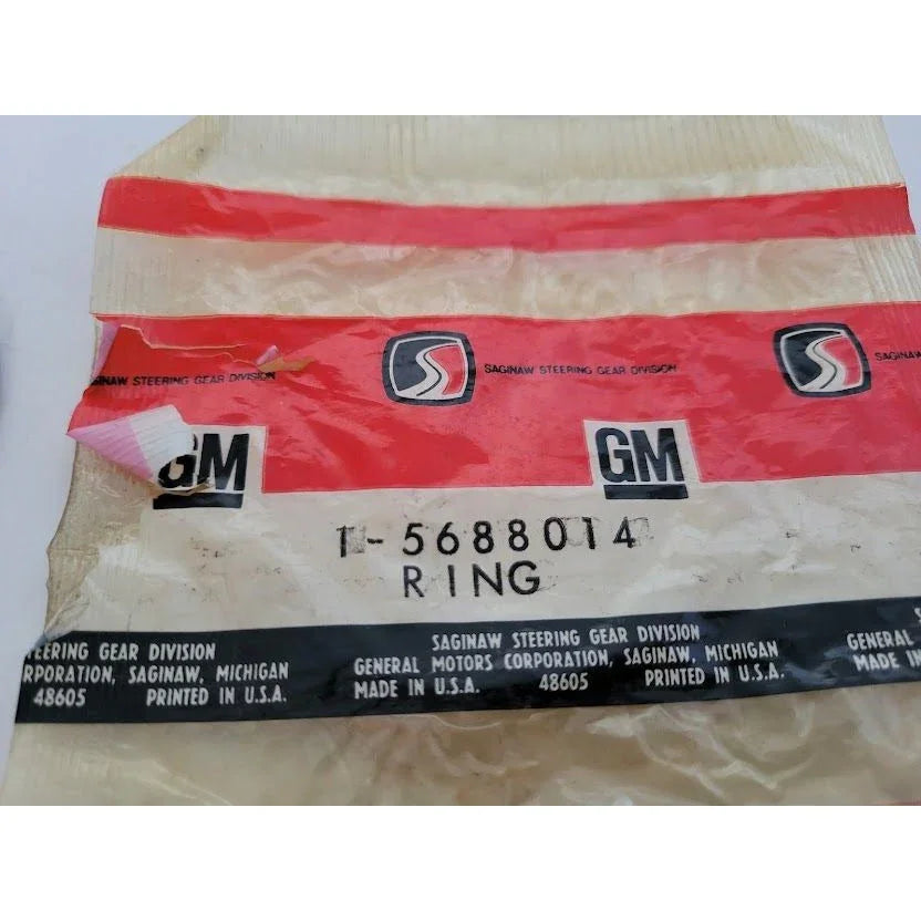 Genuine GM Part - No 5688014 - RING - new in damaged package - vintage discontinued General Motors replacement auto Part NOS New Old Stock GM A+ Stuff Rings