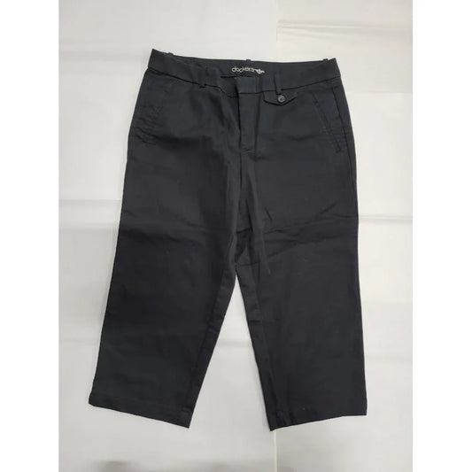 Women's Dockers black Capri Pants - womens size 8 DOCKERS A+ Stuff Pants