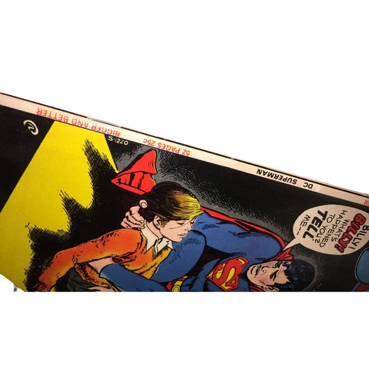 Superman no. 253 - June 1972 - The Kid Who Saved Superman - A Golden Age Superman Classic DC Comics A+ Stuff Books