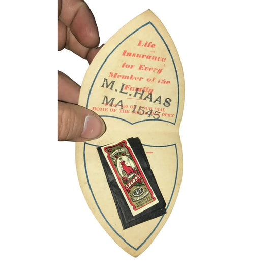 the National LIFe and Accident Insurance Company Incorporated Shields You - Vintage Advertising Collectible National Life and Accident Insurance Co. A+ Stuff