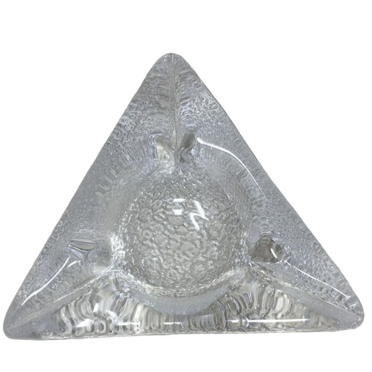 Triangle Glass Tealight Candleholder - 7.5" Longest Side A+ Stuff A+ Stuff