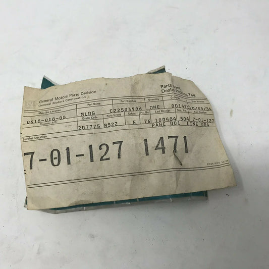 GENUINE GM 22503996 Replacement Part MOULDING (RR WHL OPG CVR RR ) GM A+ Stuff Molding