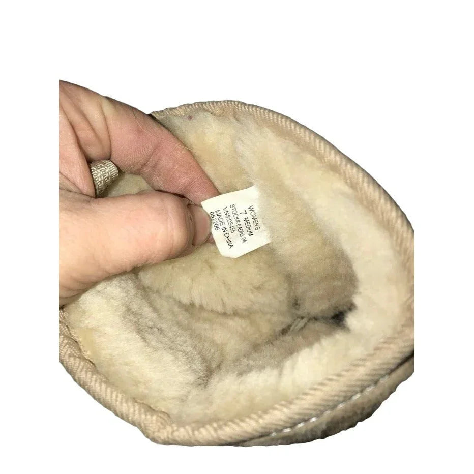 LL Bean Womens 7M - Tan/Brown Shearling Suede lined boots - Winter boots - Warm - some wear / dirt but overall good condition (see photos) LL BEAN A+ Stuff Shoes