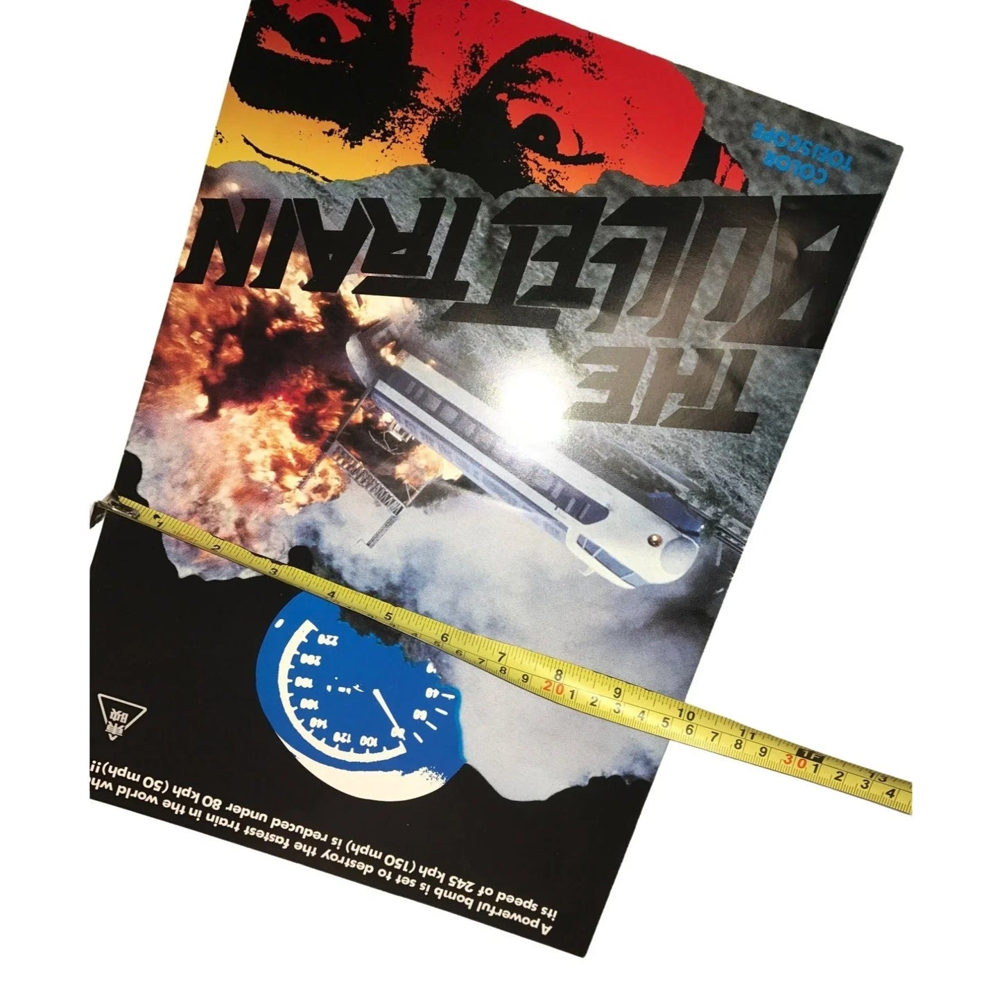 The BULLET TRAIN Original Japanese Movie Promotional Brochure - Sonny Chiba Toei Company A+ Stuff Brochures